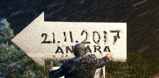 Başkentte kar var…