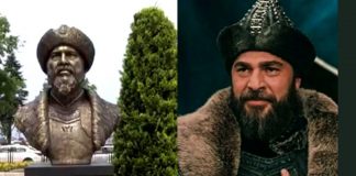 Ordu Belediyesi’nden ‘Ertuğrul Gazi’ diye Engin Altan Düzyatan büstü
