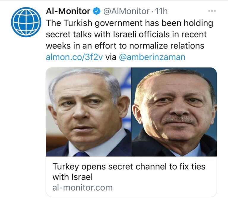 “Türkiye İsrail’le gizli görüşmeler yürütüyor”
