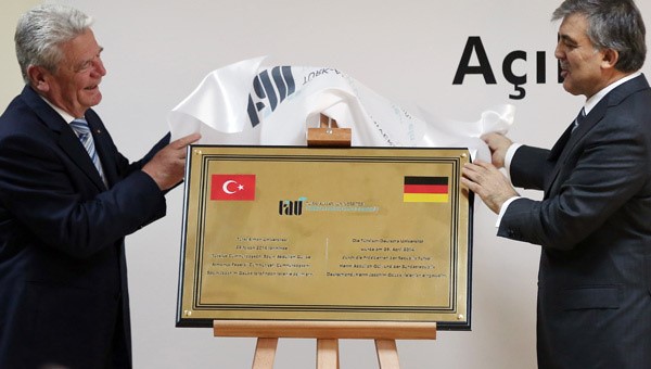 Türk-Alman Üniversitesi açıldı!