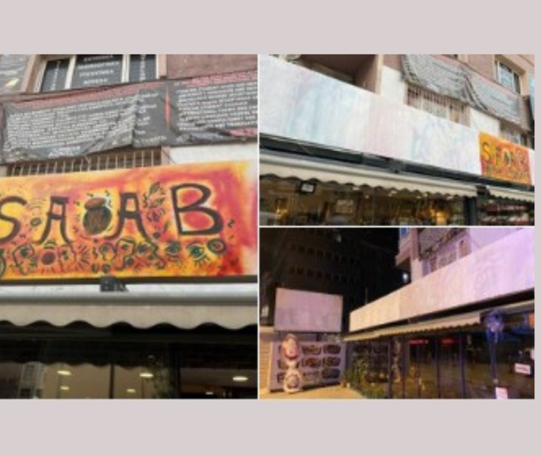 Ankara’nın ortasında hukuka karşı bir emniyet amiri: Somali lokantasının tabelasını gece tehditle beyaza boyattırdı