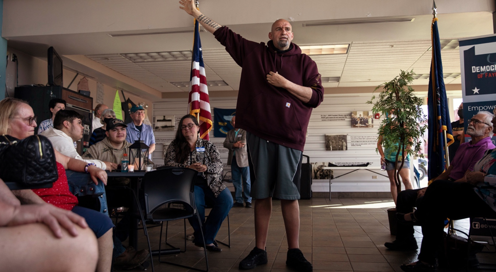 John Fetterman and the Remaking of Political Image - The New York Times