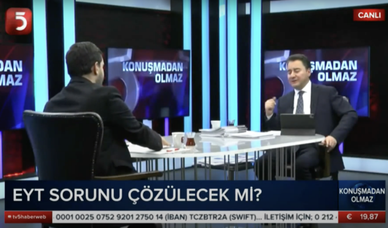 VİDEO HABER | Babacan’dan Mehmet Şimşek-Erdoğan fotoğrafına yorum: “Bakanlığında Erdoğan ile çalışması çok olumlu olmadı diye biliyorum”
