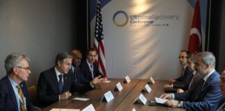 FOTO HABER | DIŞİŞLERİ BAKANI FİDAN,BLİNKEN’LE LONDRA’DA GÖRÜŞTÜ