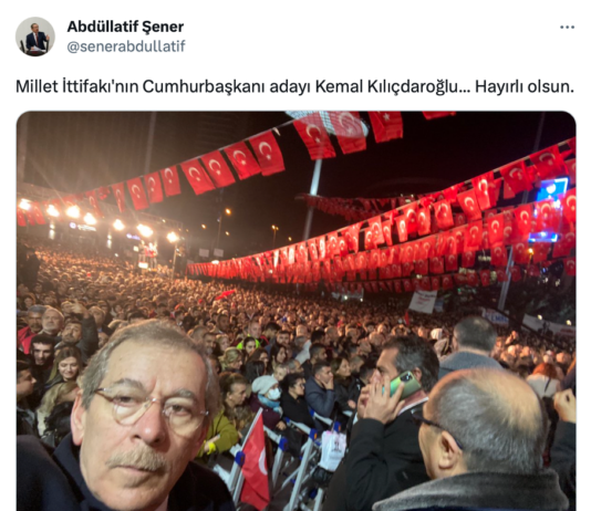 Kılıçdaroğlu’na oy istemek için Belçika’ya kadar giden CHP’li Şener, Sinan Oğan’a oy vermiş