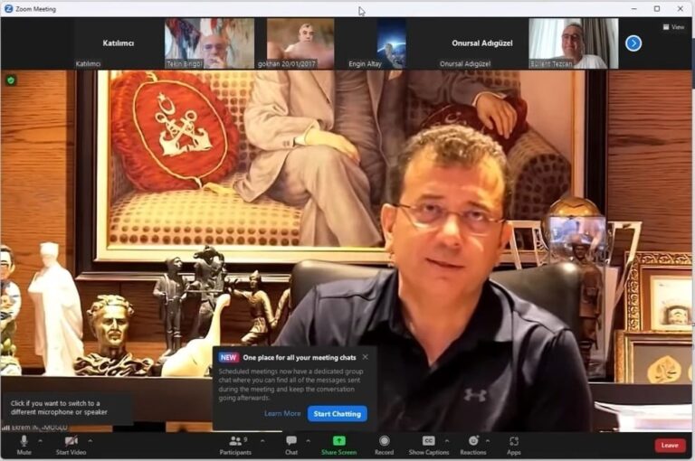 İmamoğlu ve CHP’lilerin online değişim toplantısı internete sızdı