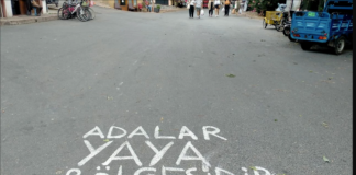 Biz asılız ve Adalıyız, dolayısıyla…