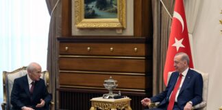 Erdoğan-Bahçeli görüşmesi bir saat sürdü: Erdoğan’ın Özel’le görüşmesi ele alındı