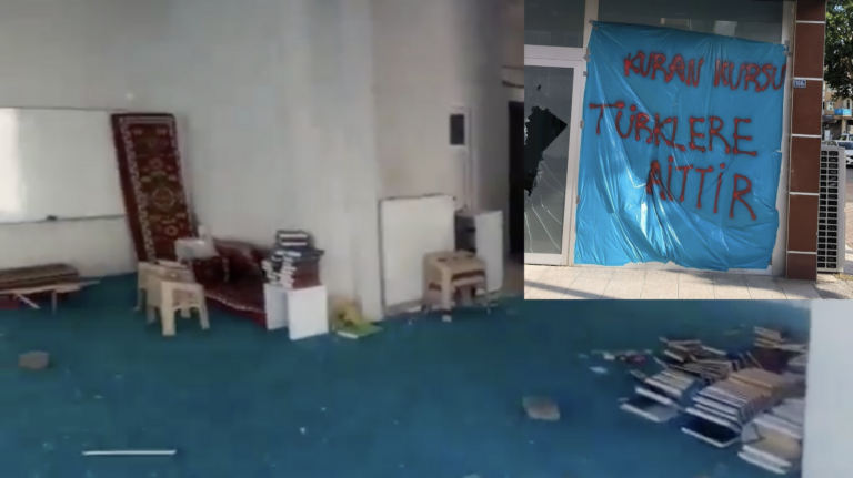 ÖZEL HABER | “Kuran Kursu Türklere aittir”: “Apartmanın yöneticisi bina yakılmasın diye o yazıyı yazdı. Türklerin Kur’anı ile Suriyelilerinki farklı mı?”