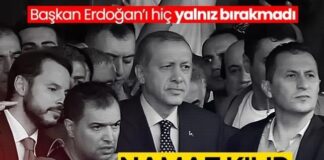 Sabah’tan 15 Temmuz’a özel Berat Albayrak haberi: “Namazını kıldı, helallik aldı; Başkan Erdoğan’ı hiç yalnız bırakmadı!”