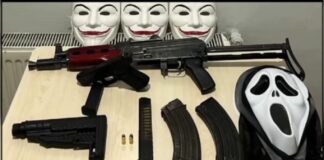 “V for Vendetta” maskeli çeteye operasyon: Çığlık maskesi de ele geçirildi