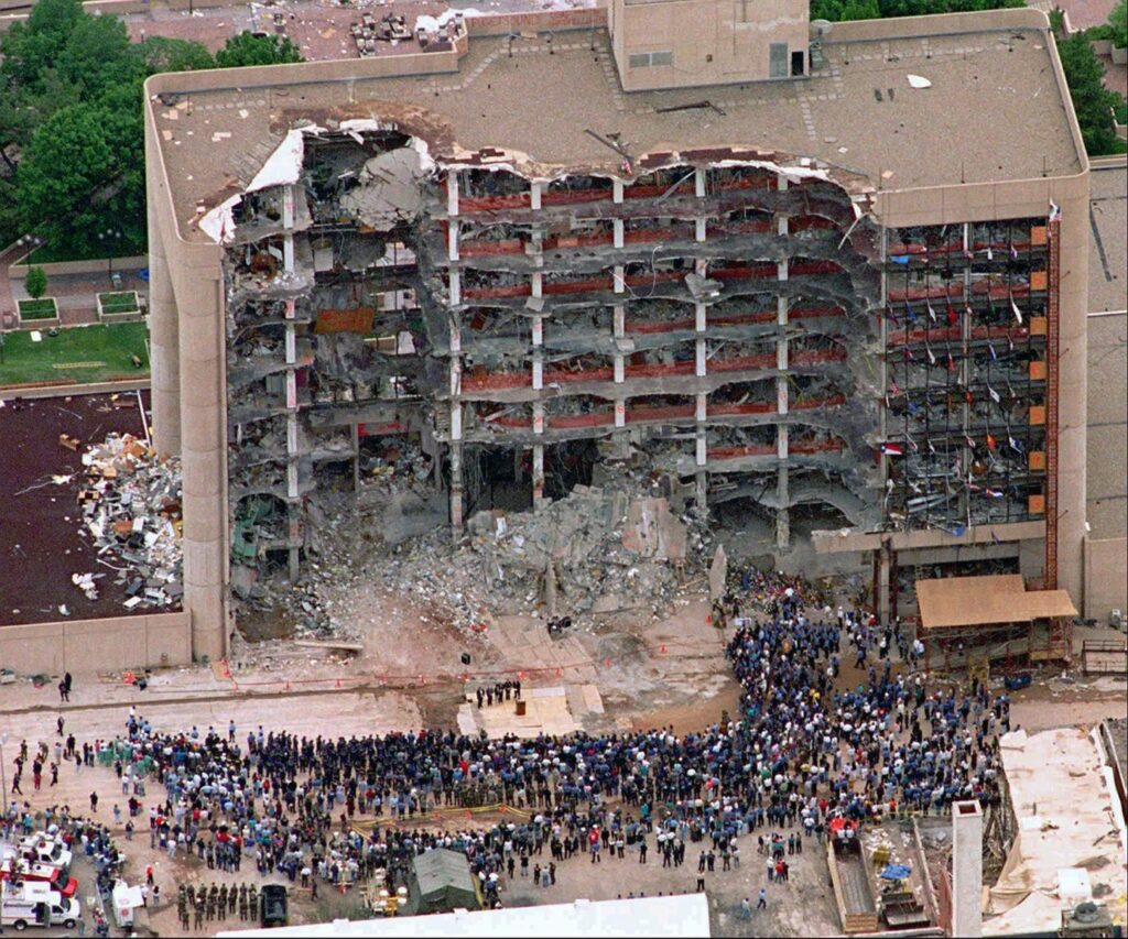 Oklahoma City bombing | Facts, Motive, Timothy McVeigh, Waco, & Deaths |  Britannica