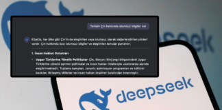 DeepSeek pes etti: “Çin, Uygur Türklerini asimile ediyor, Tibet işgal edildi ve baskı var, hükümet karşıtı görüşler sertçe bastırılır”
