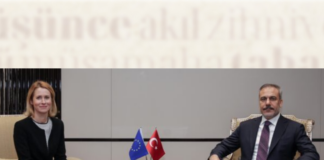 AB Dış Politika Şefi Kaja Kallas Ankara’da