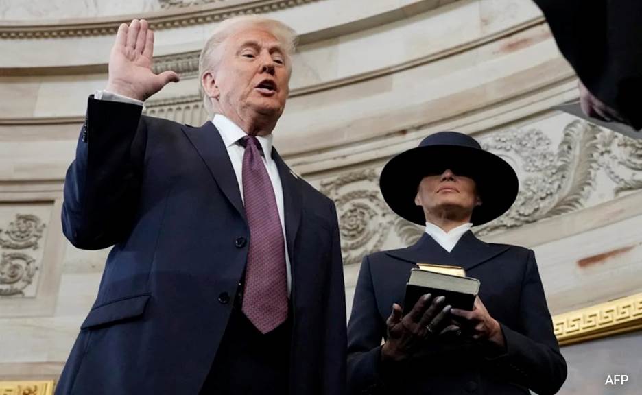 Watch: Donald Trump Made A 'Biblical Error' As He Took Oath As US President