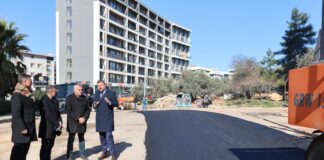 Buca’da değişim yol çalışmaları ile devam ediyor