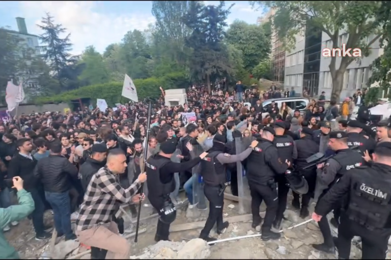 Boğaziçi’nde Nureddin Yıldız protestosu: 97 öğrenci gözaltına alındı