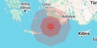 Muğla’da ve çevresinde korkutan deprem: 6,0