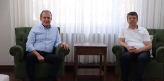 Vahap Seçer, Abdurrahman Tutdere’yi ziyaret etti