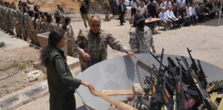 PKK’nın silah bırakma töreni yapıldı: “Silahlarımızı özgür irademizle imha ediyoruz”