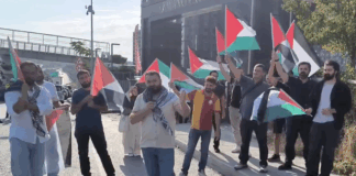 CHP’ye “İsrail’le ticareti kes” protestosu…