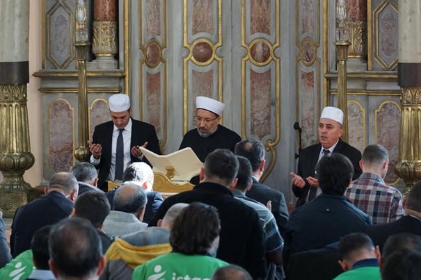 10 Kasım 2023’teki mevlit programından. (Foto: İstanbul Müftülüğü)