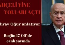 Yıldıray Oğur yorumladı: “Bir kar açma makinesi olarak Devlet Bahçeli”
