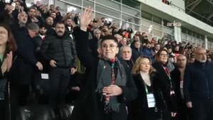 Leyla Zana, Tahir Elçi Stadyumu’nda
