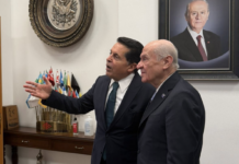 Ahmet Özer, Bahçeli ile görüşmesini anlattı: “‘Silahları yakmak en anlamlı davranış’ dedi, Demirtaş’ın bir an önce özgürlüğüne kavuşmasından yana olduğunu söyledi”