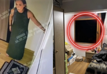 Güllü’nün evini inceleyen polislerin de ayağı kaymış: “Ben de düşerdim, yok bu düşmüş”