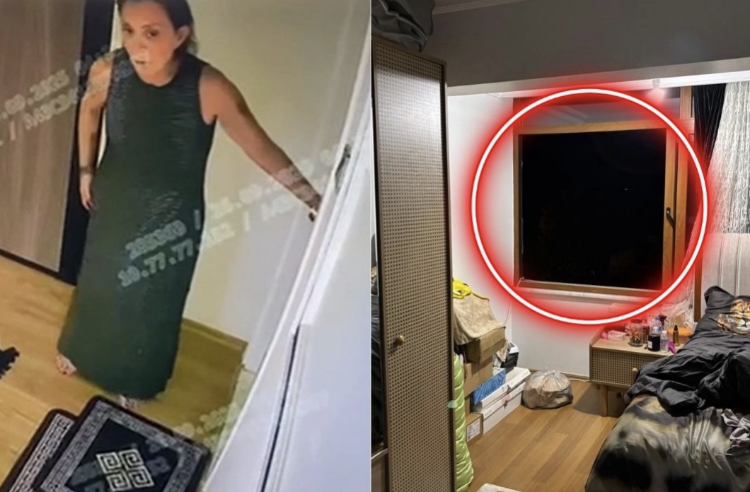 Güllü’nün evini inceleyen polislerin de ayağı kaymış: “Ben de düşerdim, yok bu düşmüş”