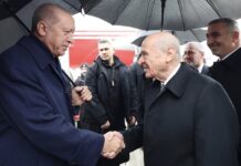 Bahçeli, Erdoğan’la Hatay’a gitti: “Günümüzün Süleyman’ı Cumhurbaşkanımız Erdoğan, Sinan’ı Bakan Murat Kurum’dur”