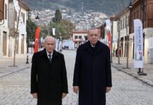 Bahçeli, Erdoğan’la Hatay’a gitti: “Günümüzün Süleyman’ı Cumhurbaşkanımız Erdoğan, Sinan’ı Bakan Murat Kurum’dur”