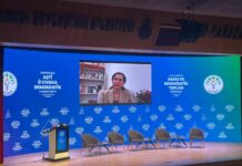 DEM Parti’nin konferansına İlham Ahmed online katıldı. Öcalan mesaj gönderdi: “52 yıllık varlık ve onur savaşımını tamamladık”