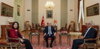 İmralı Heyeti Tunç ve Kurtulmuş’la görüştü: “Adalet Bakanlığında yoğun bir çalışma olduğunu gördük”