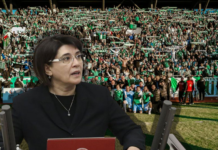 Yeşil, beyaz toros derken Bursaspor tribününde yeni rezalet: Binlerce kişi Leyla Zana’ya küfretti
