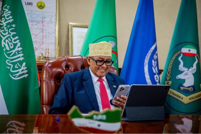 somaliland Somaliland Cumhurbaşkanı Muhammed Abdullahi.