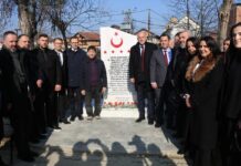 78 yıl önce kurşuna dizilen aydınlar anısına Kosova’da Yücelciler Anıtı açıldı