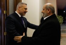 Fidan Hamas yöneticileriyle görüştü