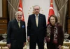 Rahmi Koç ve ablası Semahat Arsel’den Erdoğan’a ziyaret