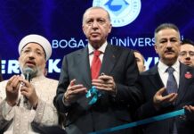 Erdoğan Boğaziçi’nde konuştu: “Üniversiteleri ideolojilerin harp meydanında mevzi gören sözde özgürlükçü zihniyet…”