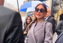 Azerbaycanlı muhalif gazetecinin sorusuna First Lady’nin cevabı: “kadın kıyafetleriyle saklanan kişi siz miydiniz?”