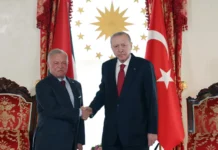 Cumhurbaşkanı Erdoğan, Ürdün Kralı 2. Abdullah ile bir araya geldi