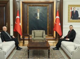 Mehmet Ağar’dan yeni İçişleri Bakanı Mustafa Çiftçi’ye ziyaret