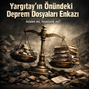 Yargıtay’ın önündeki deprem dosyaları enkazı: Adalet mi, istatistik mi?