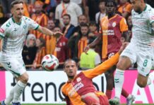 Galatasaray şampiyonluk yarışında Konya’da darbe aldı