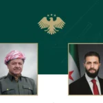 Şara ile Barzani Şam-SDG anlaşmasını konuştu