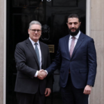 Şara, Starmer’le biraraya geldi