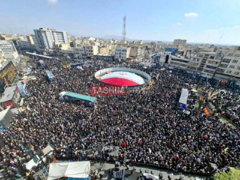 Ali Laricani için cenaze töreni düzenleniyor