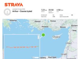 Akdeniz’deki Fransız uçak gemisinin konumu, güvertede koşu yapan askerin Strava uygulamasıyla ifşa oldu